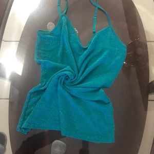 Green sleeveless top